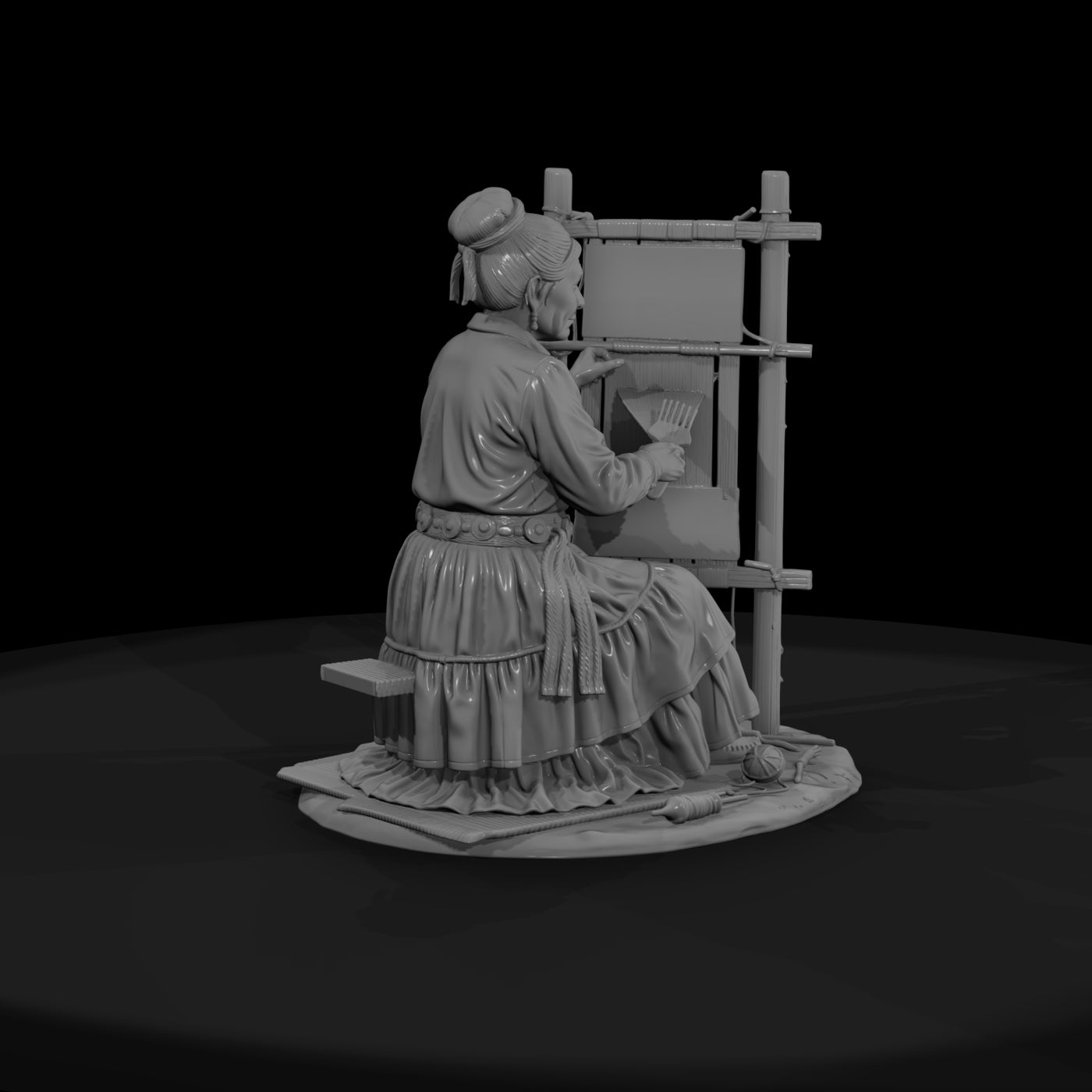 nsw-013-navajo-din-blanket-weaver