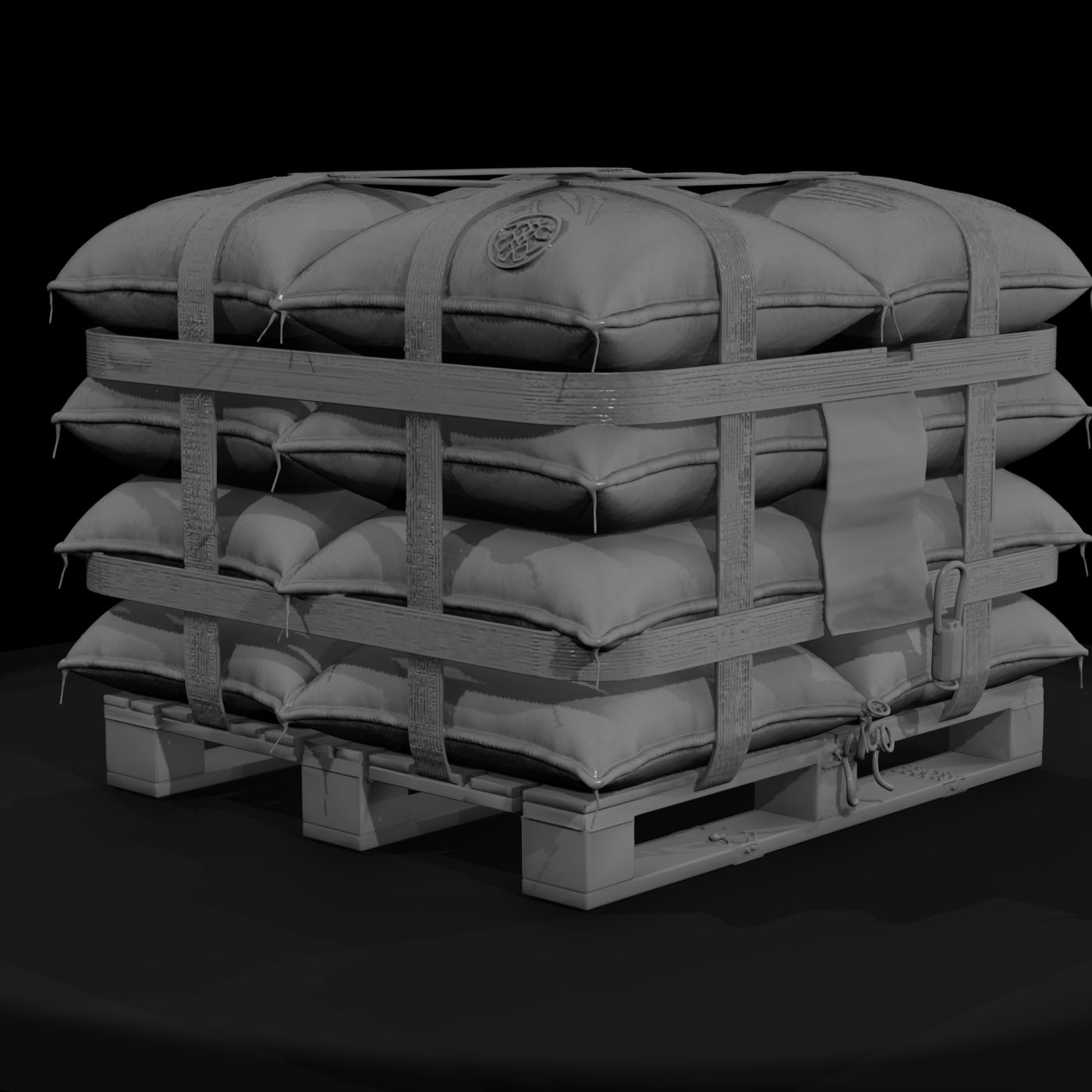 strapped-bulk-sacks-on-pallet-ho-scale-058808