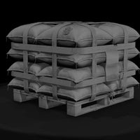 strapped-bulk-sacks-on-pallet-ho-scale-058808 — thumbnail 3