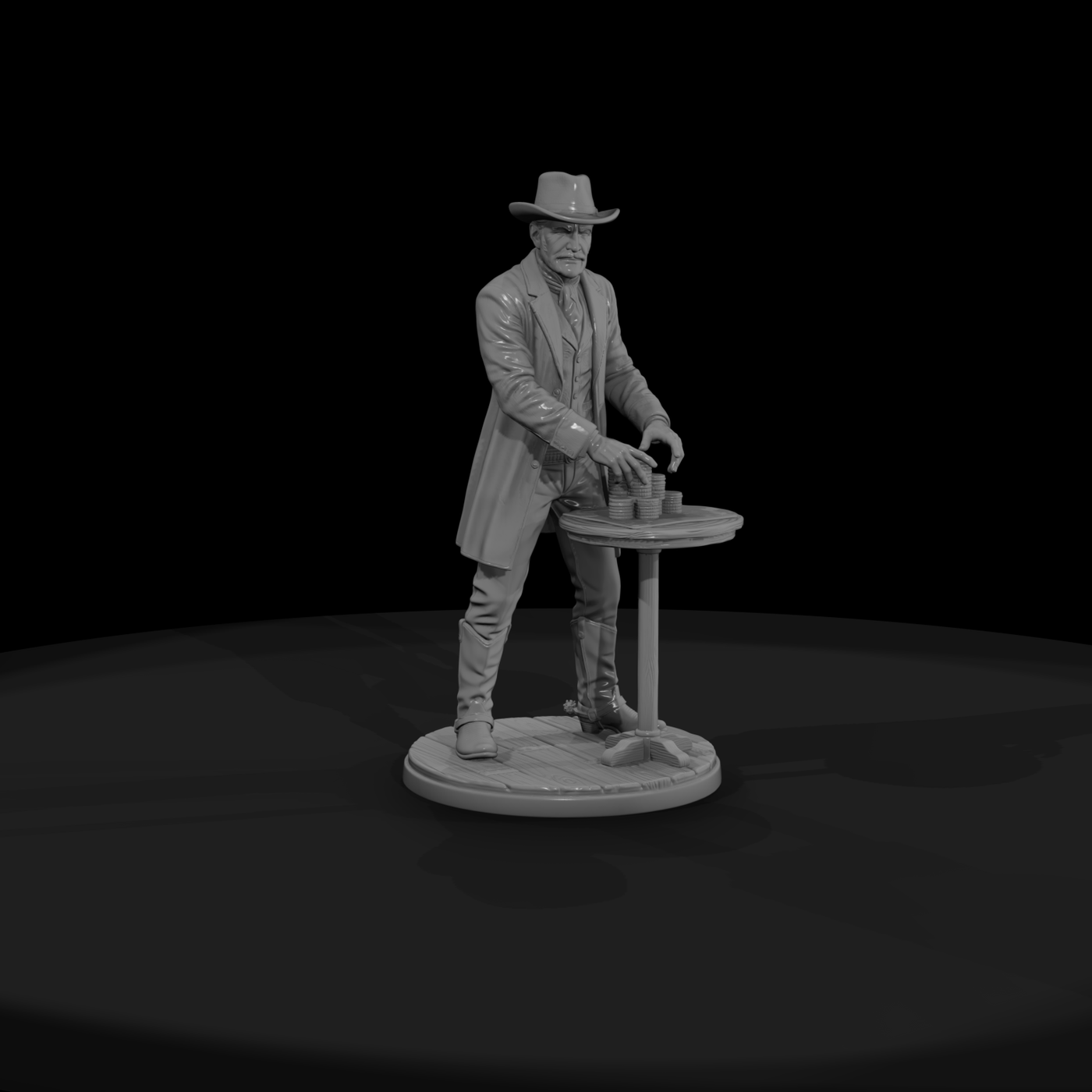 Old West High-Stakes Gambler
