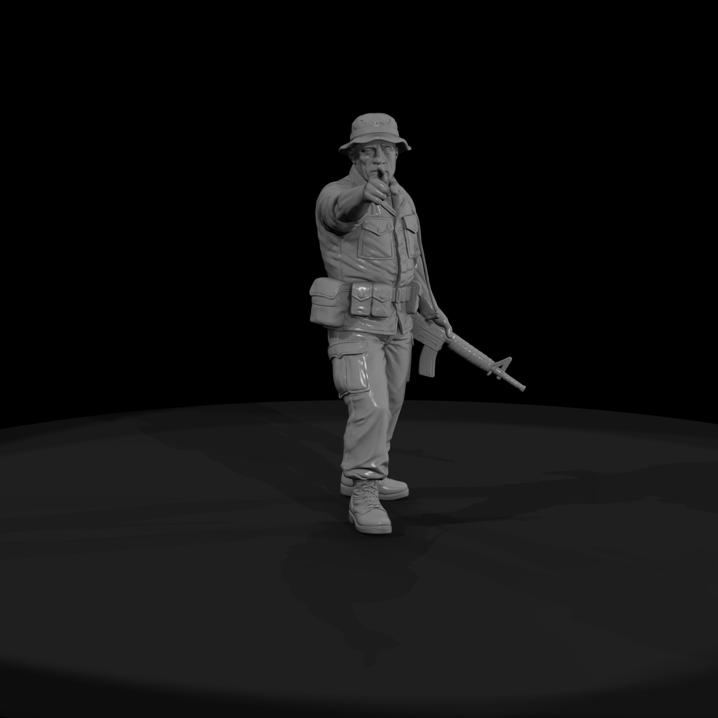 Vn Usmc 013 Vietnam U S Marine Corps Nco Squad Lea