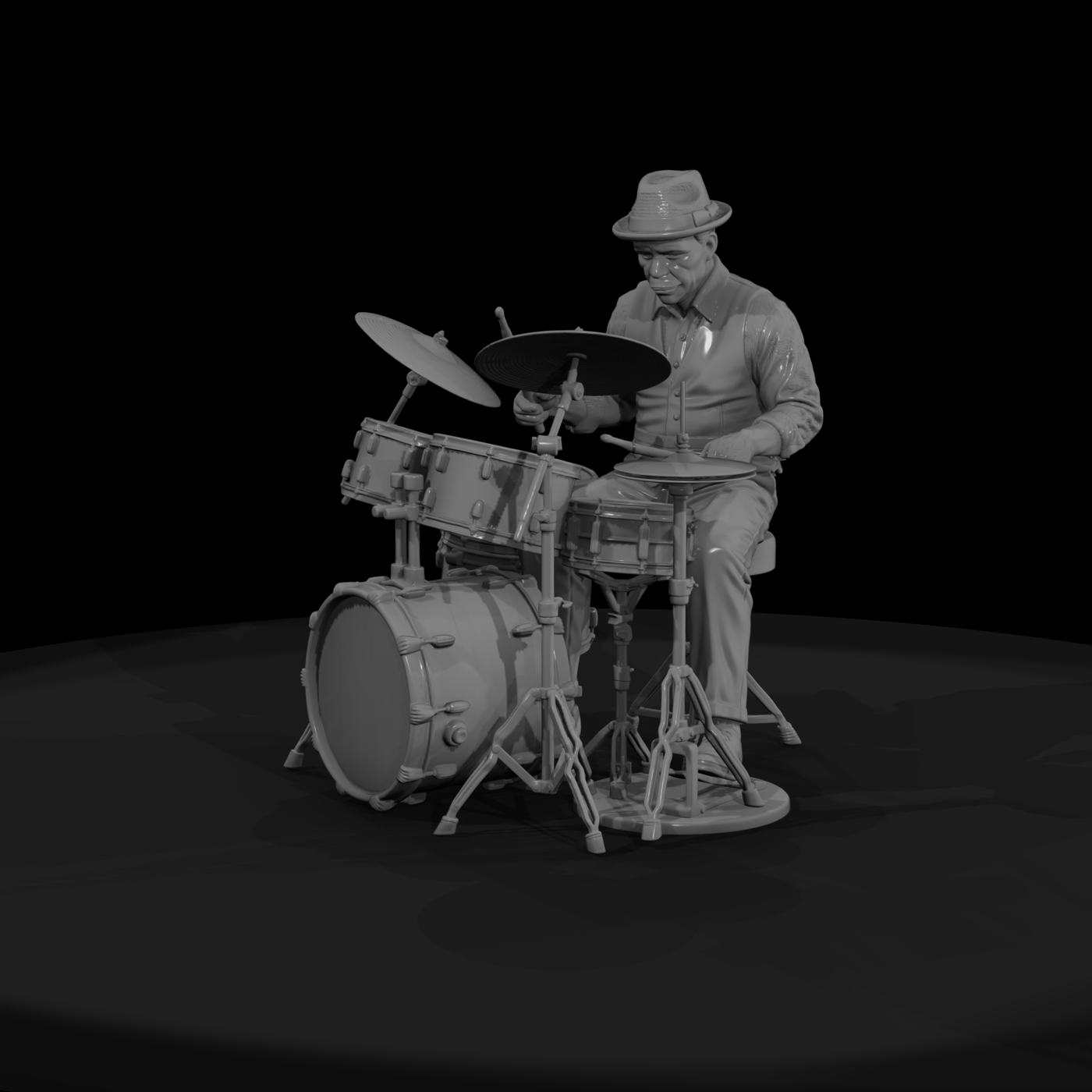 Bnd 120 Blues Band Drums