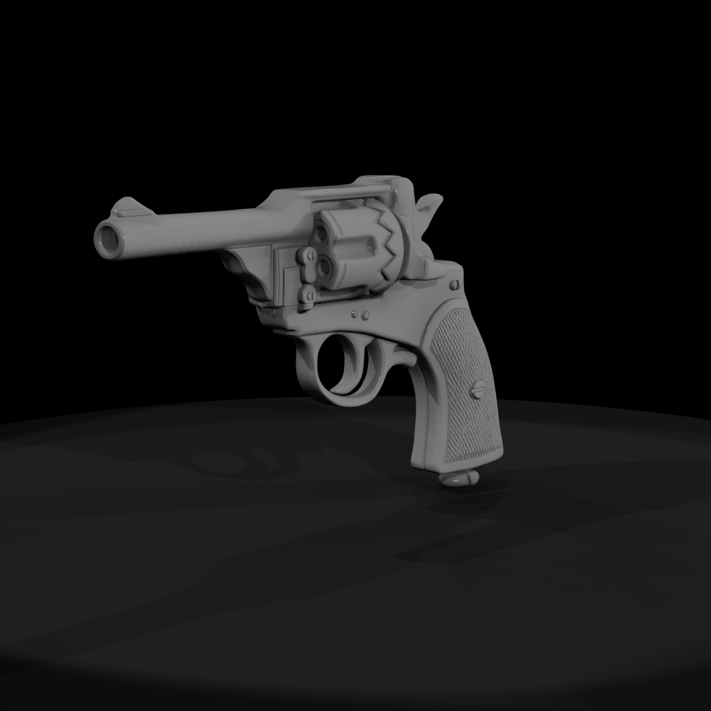 Webley-Fosbery Automatic Revolver
