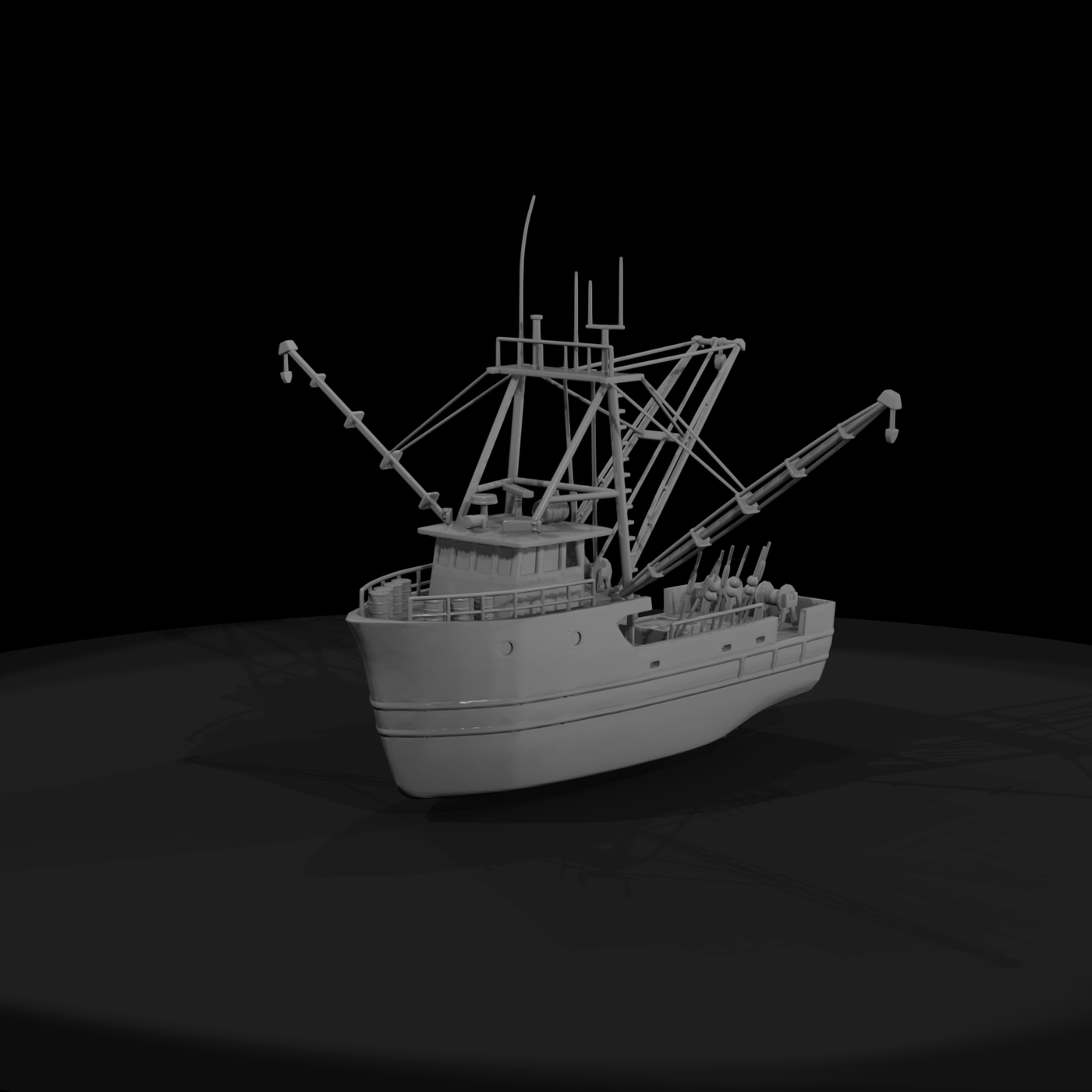 Deep Sea Fishing Boat