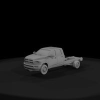 unbranded-ram-style-cab-and-chassis-pickup-3d-printable-model-691598 — thumbnail 3
