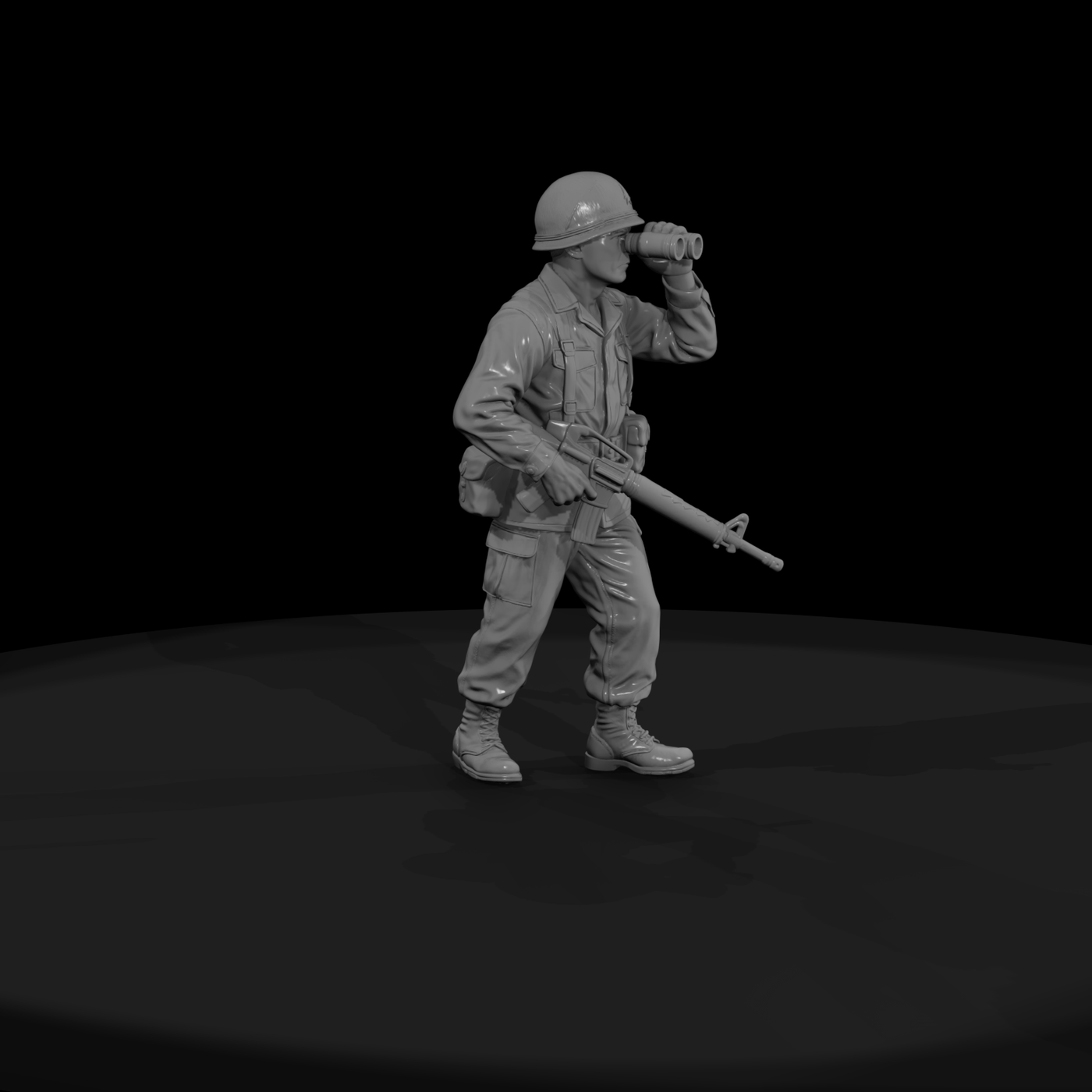 Vietnam War US Army Rifleman