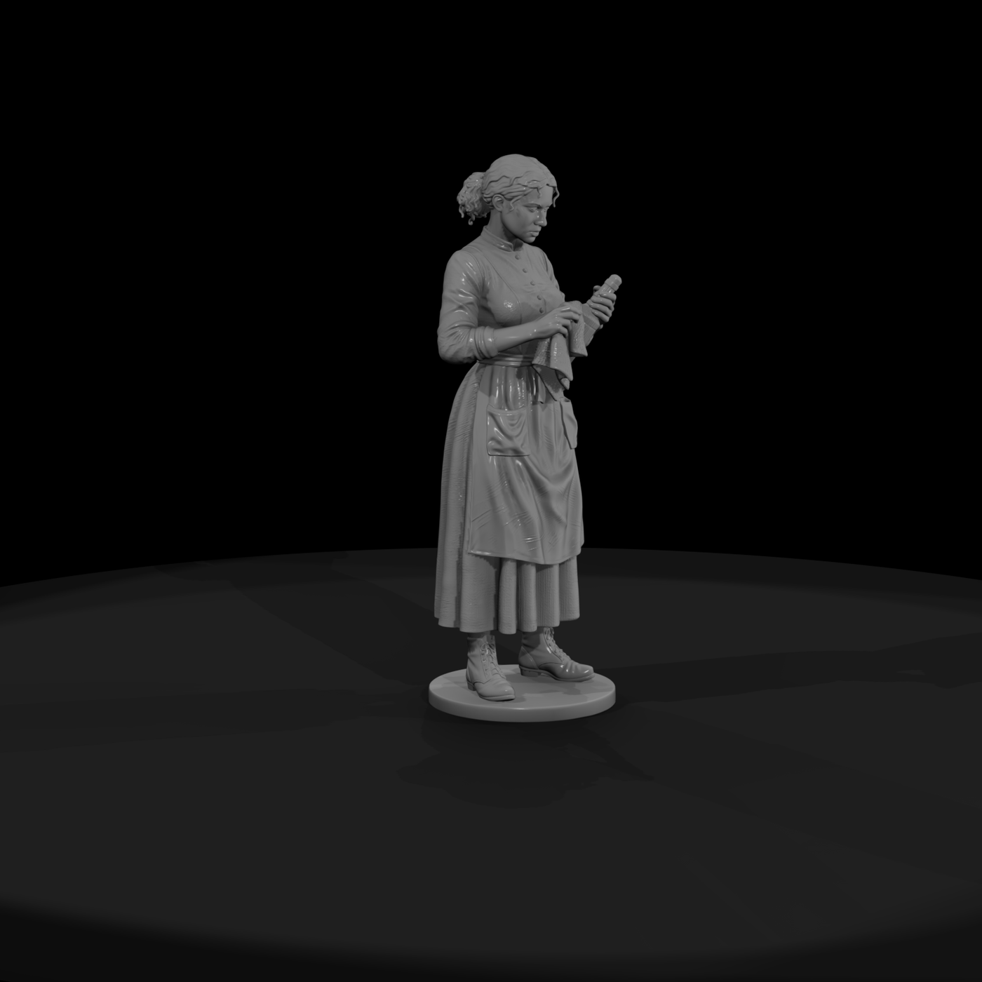 Ww 0220 Townsfolk Saloon Server