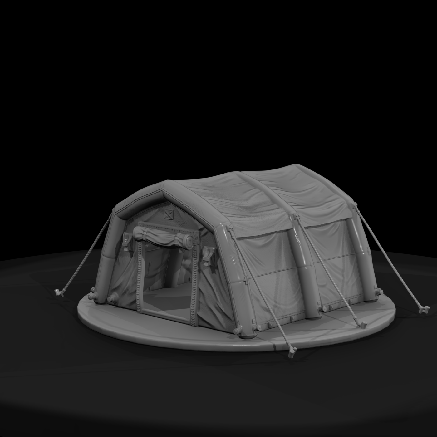 Inflatable Disaster Relief Shelter