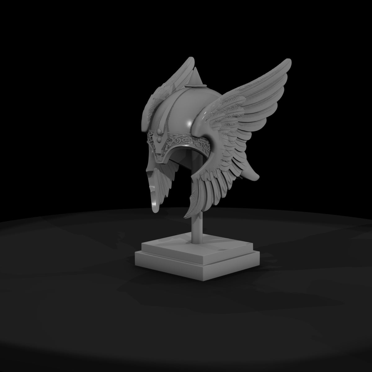 stylized-winged-viking-helmet-miniature-diorama-tabletop-065918
