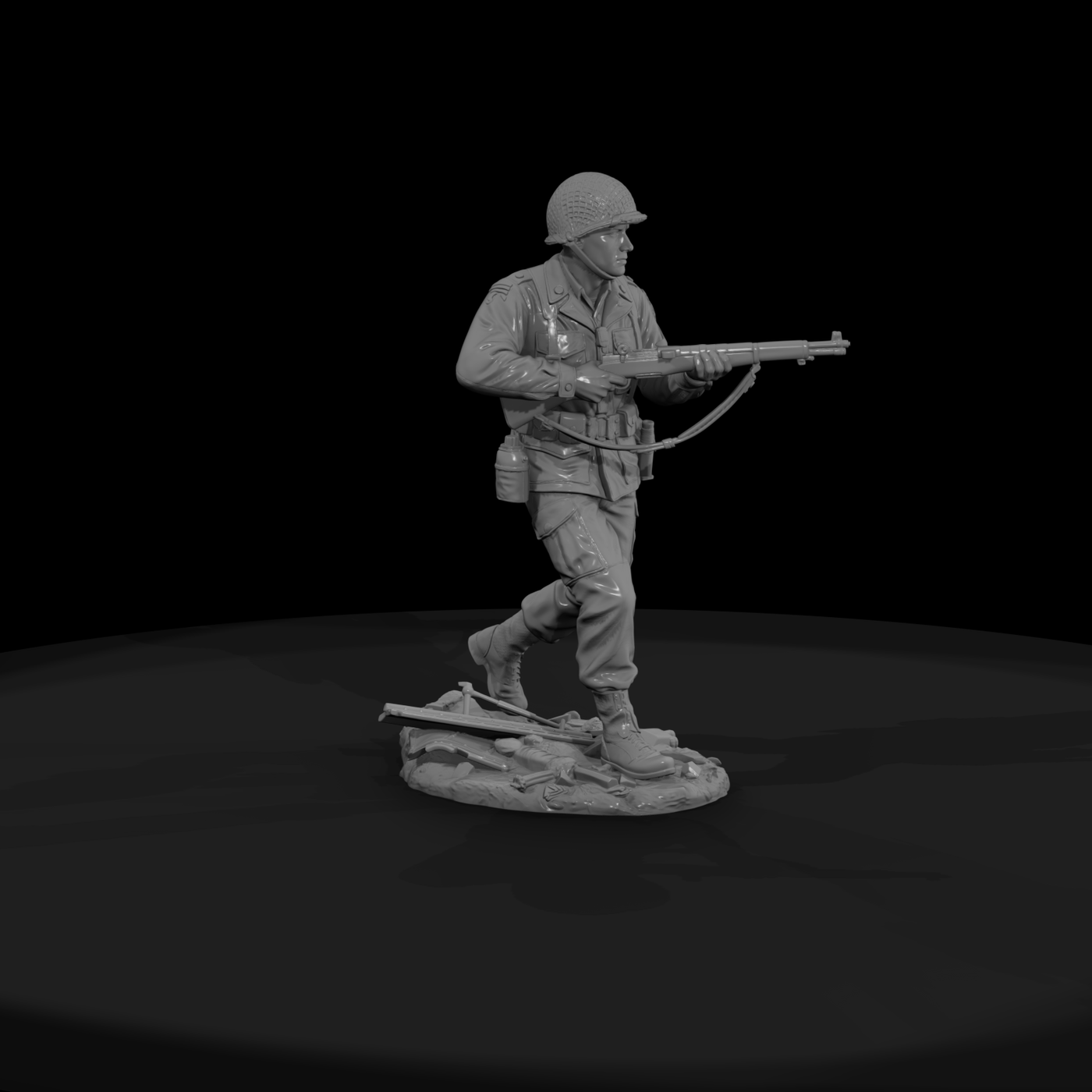 Ww2H 024 United States Glider Infantryman