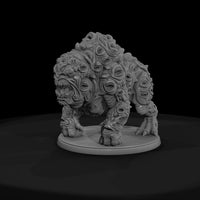 stylized-many-faced-horror-hound-3d-miniature-3ro5 — thumbnail 2