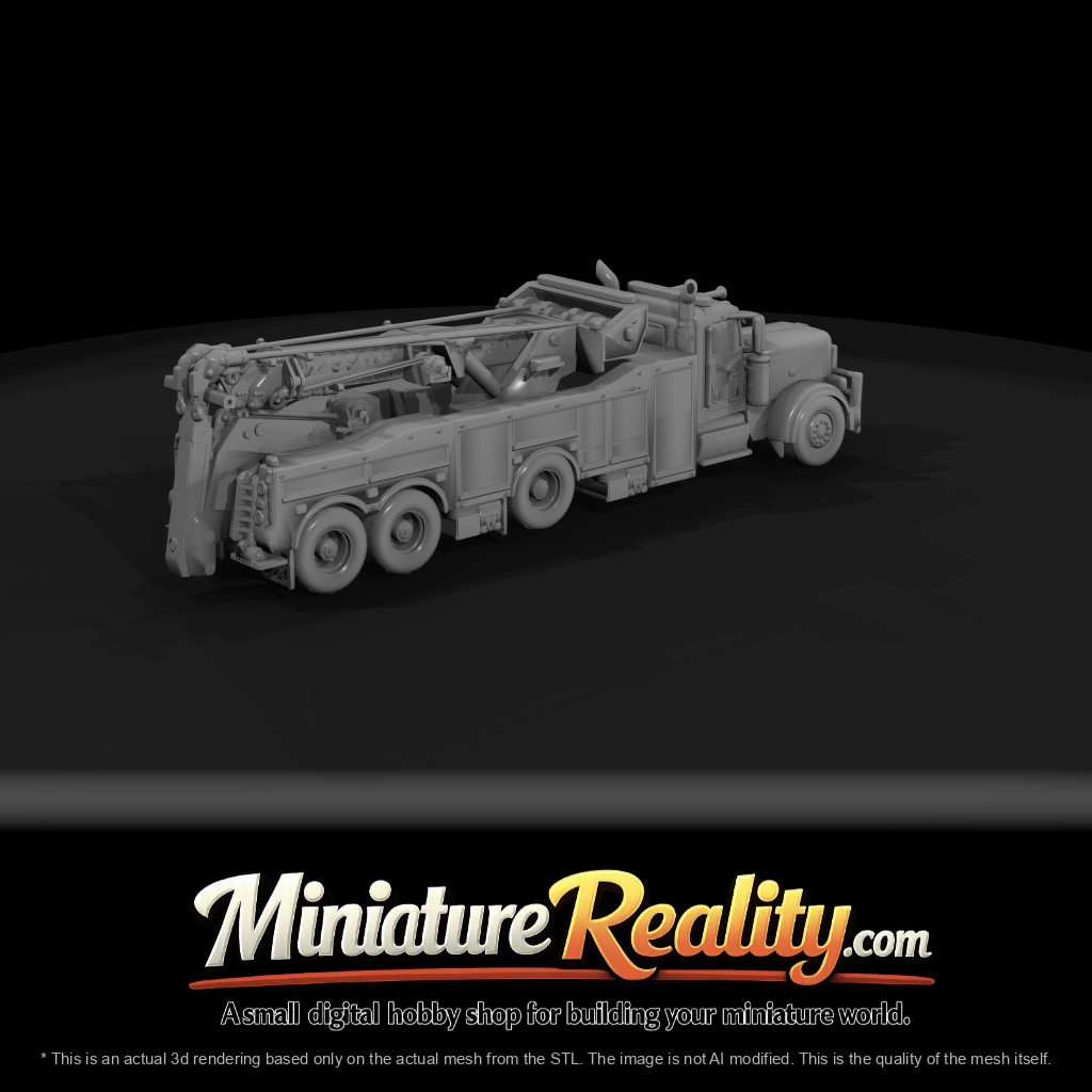 Heavy-Duty Wrecker Tow Truck
