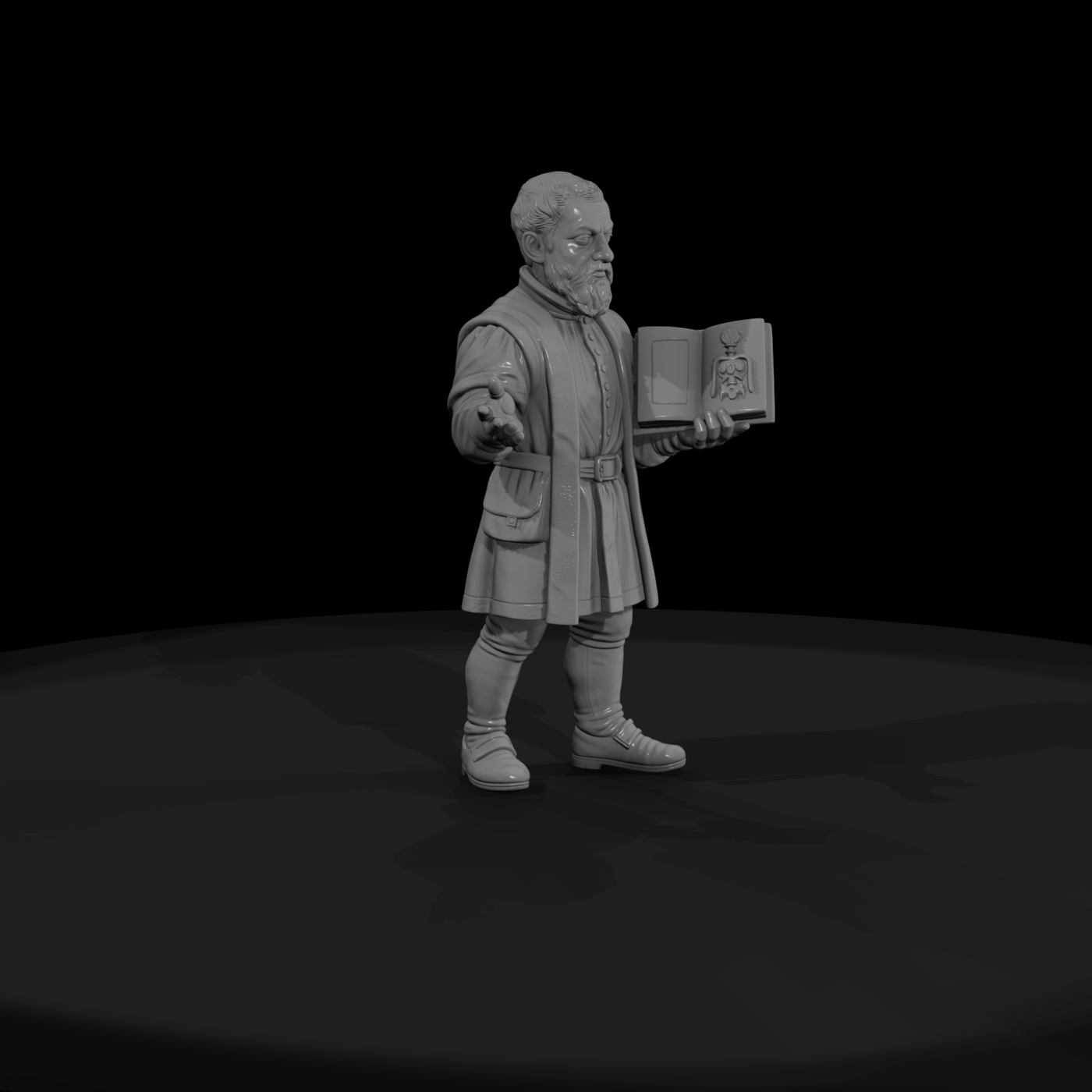 Hist 0132 Historical Andreas Vesalius Miniature Fi