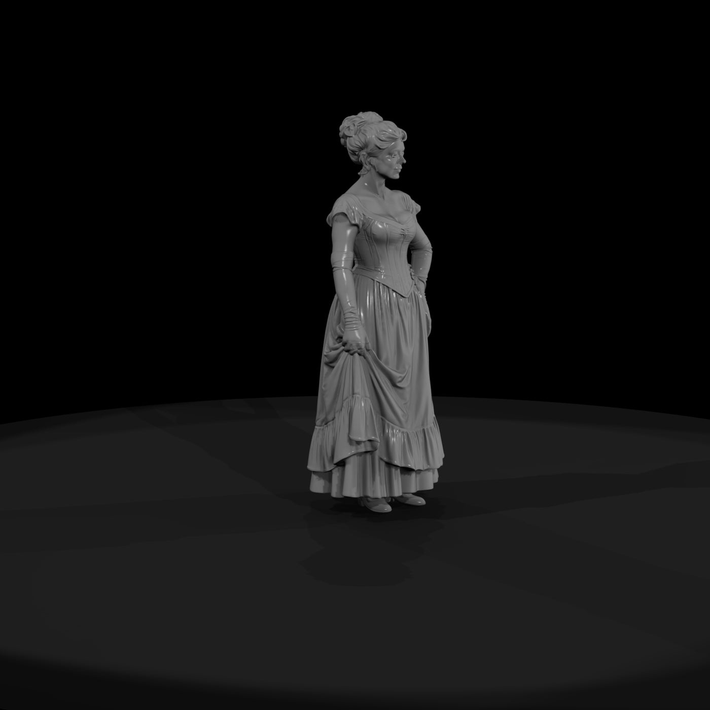 historical-dress-3d-model