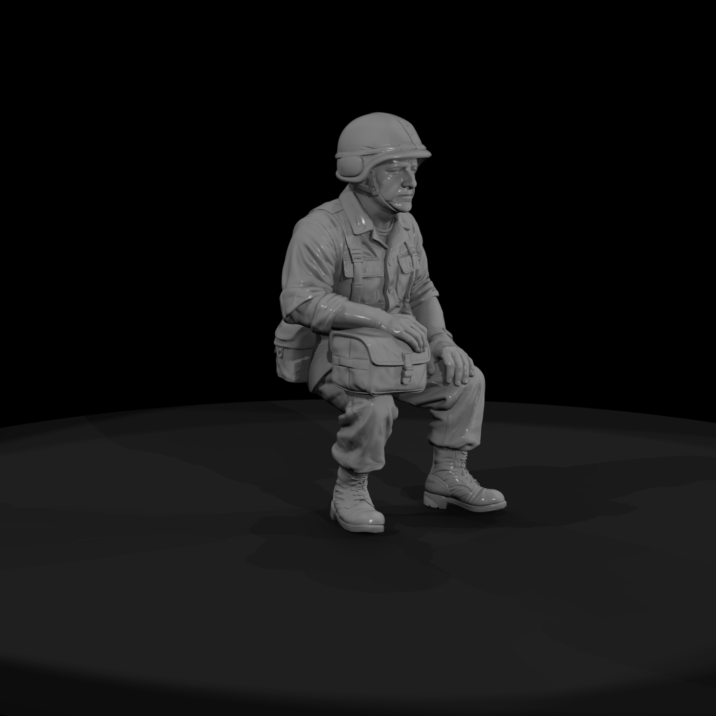 Vn Army 060 Vietnam U S Army Field Medic Figure