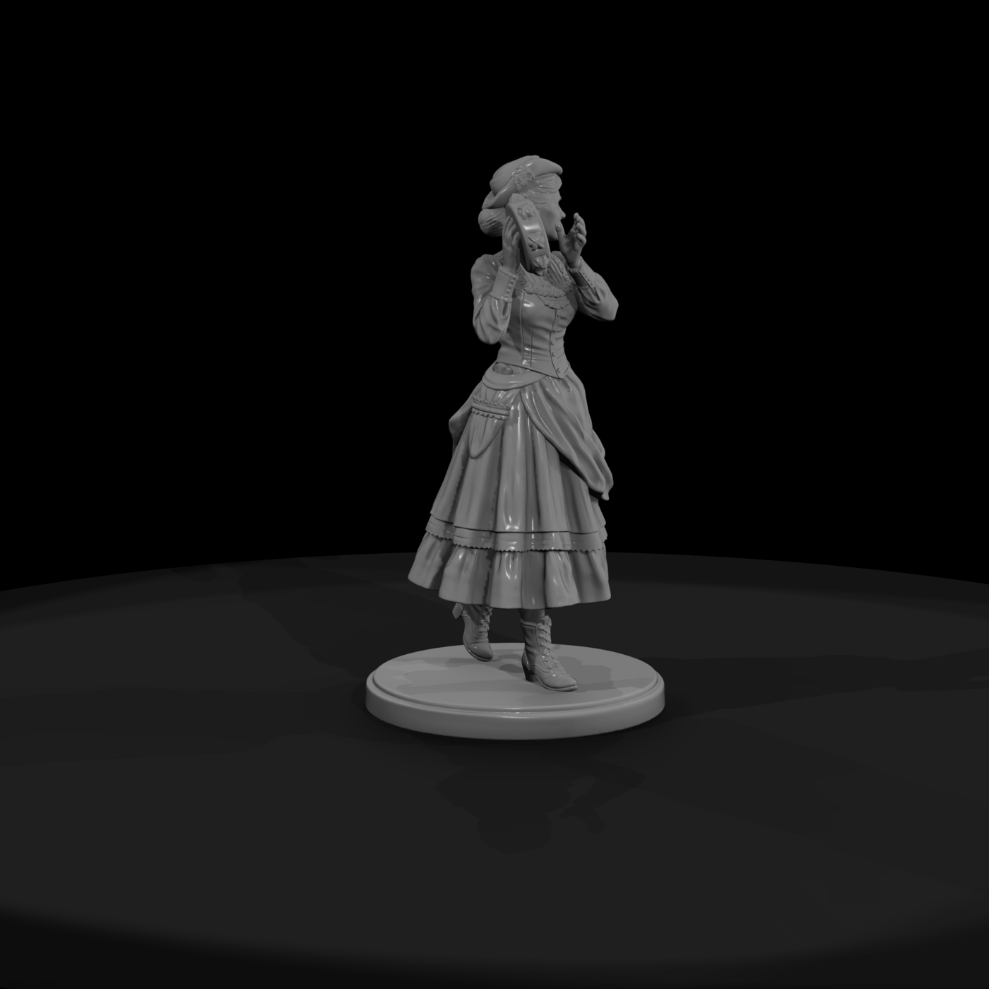 Ww 0229 Townsfolk Tambourine Dancer