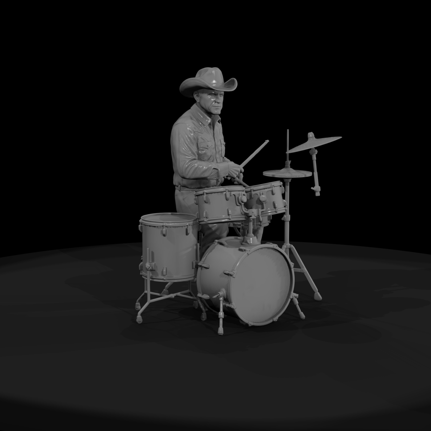 Bnd 009 Country Band Drums