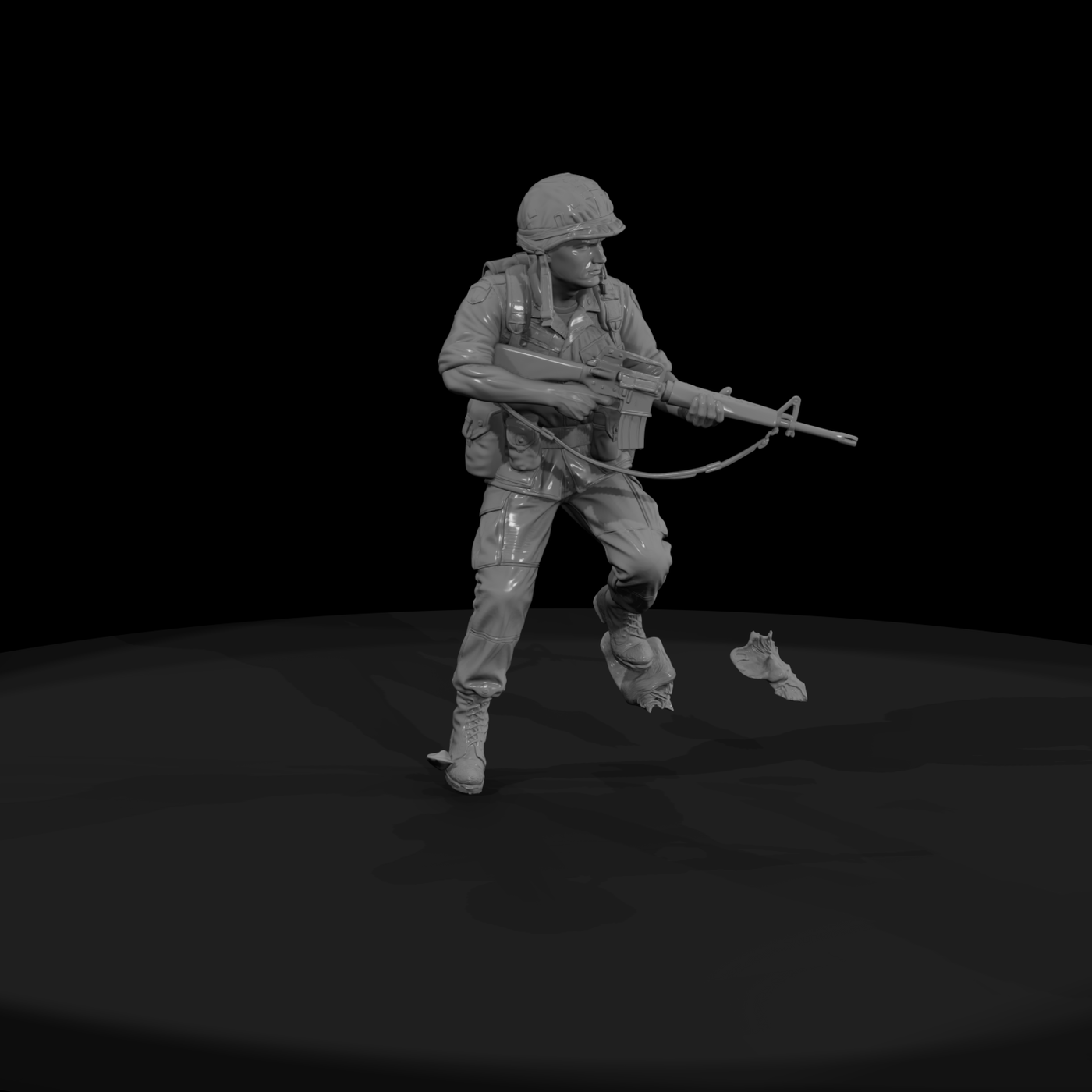 Vnh 014 United States 173Rd Airborne Paratrooper