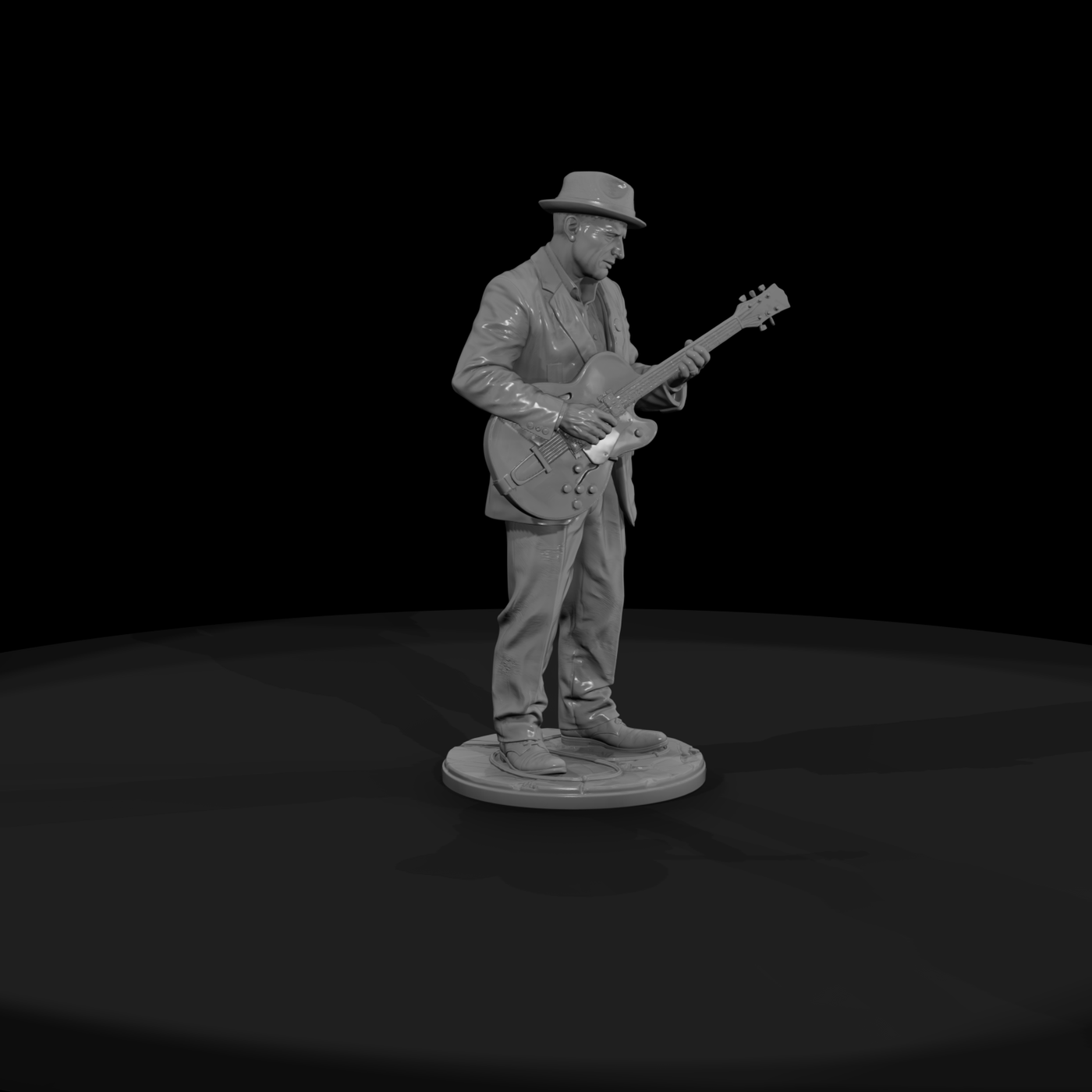Poparc 0123 Blues Club Guitarist