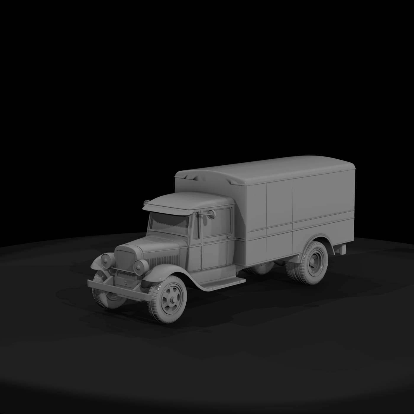Classic Vintage Box Truck