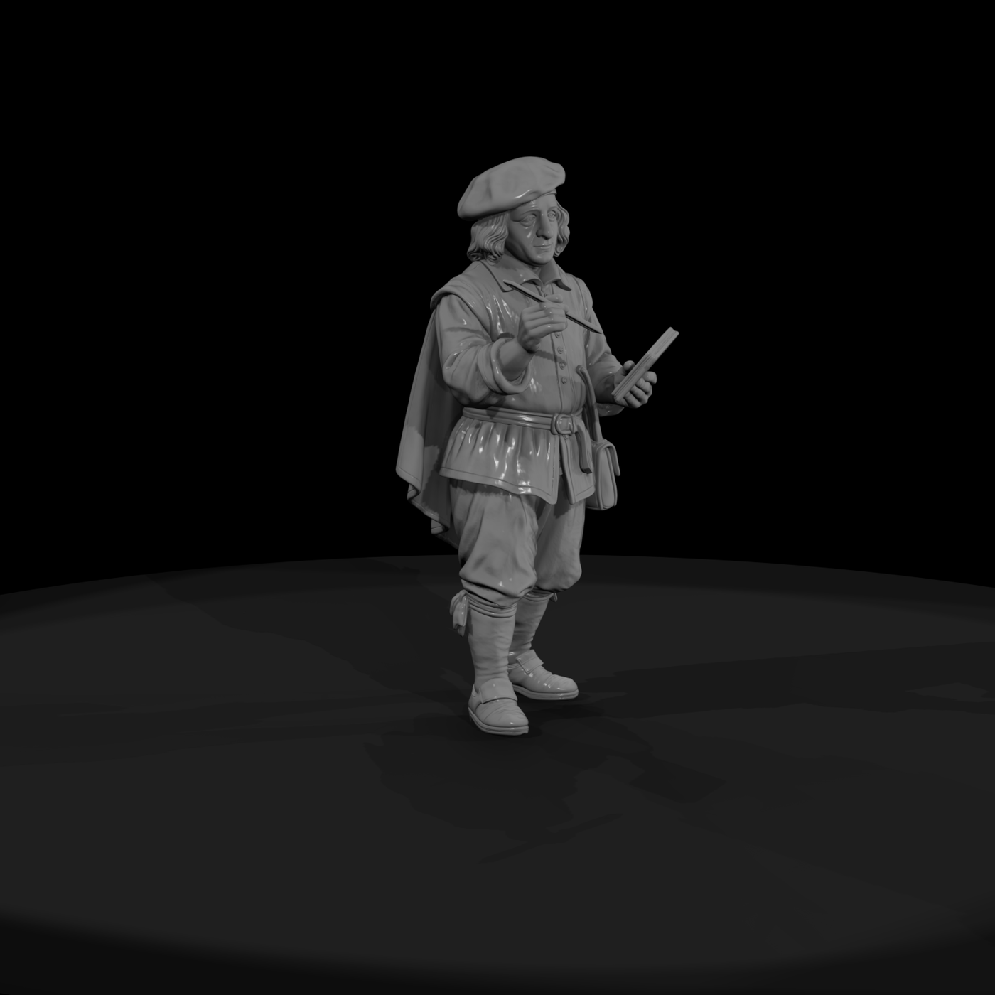 Hist 0124 Historical Vermeer Miniature Figure