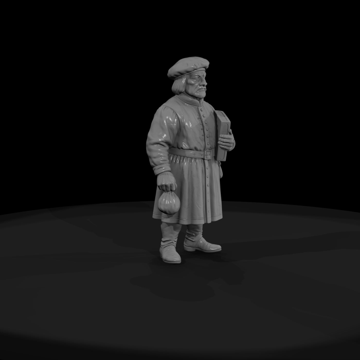 hist-0221-venetian-merchant-miniature-figure