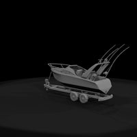 small-deep-sea-pleasure-boat-on-trailer — thumbnail 4