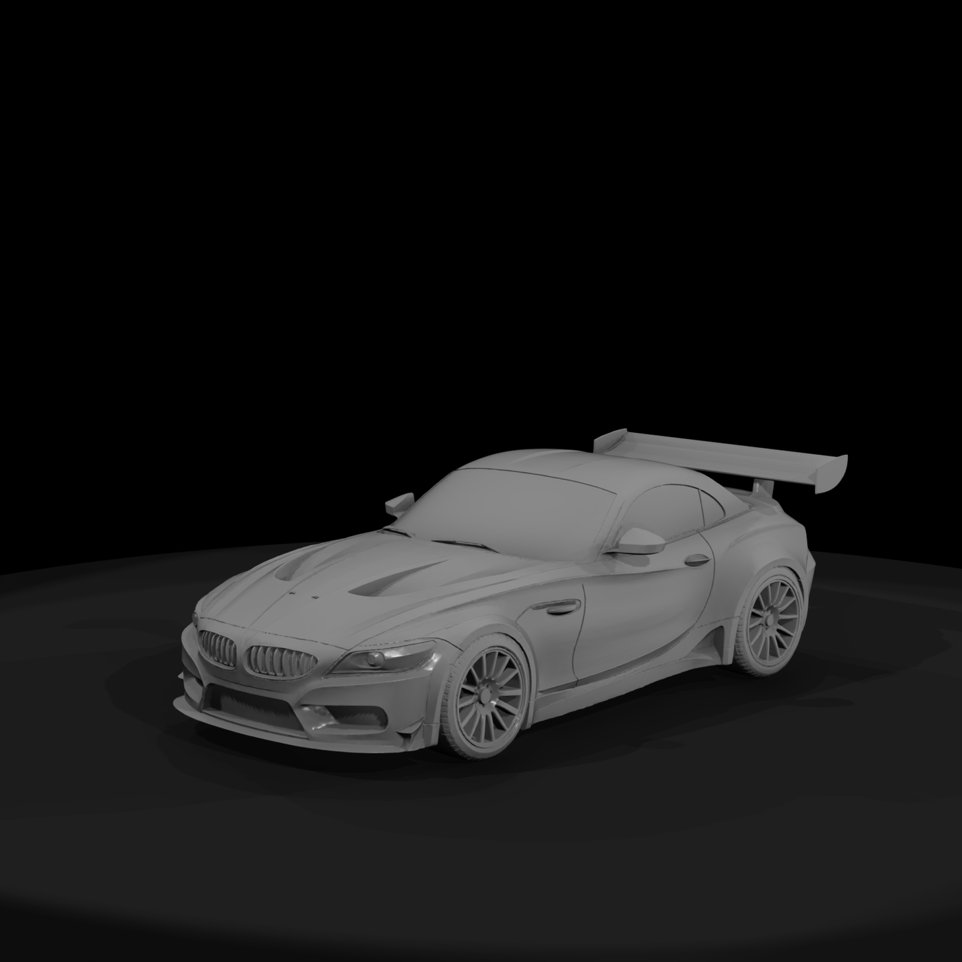 Tuned Z4-inspired sports coupe — car