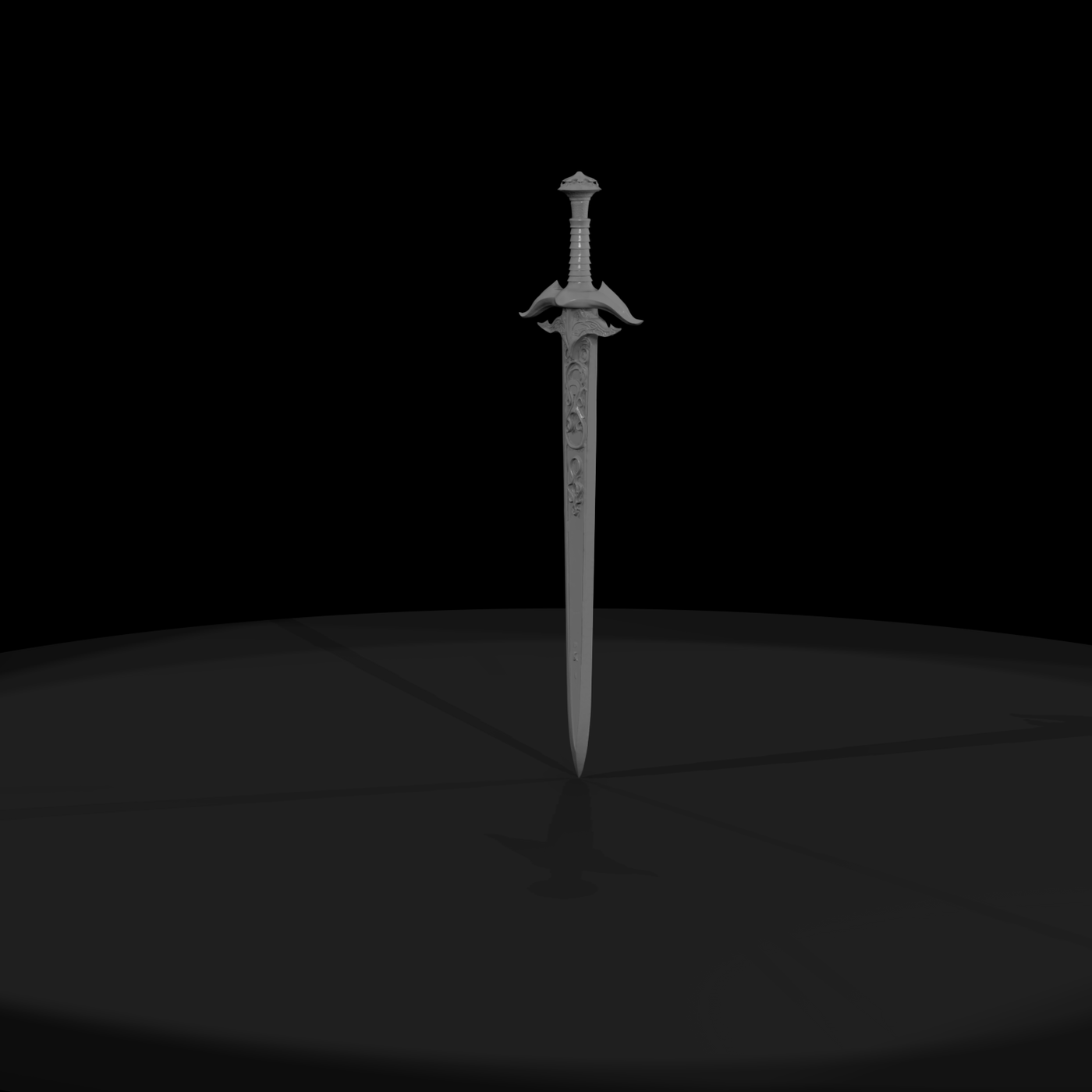 Ornate Fantasy Longsword