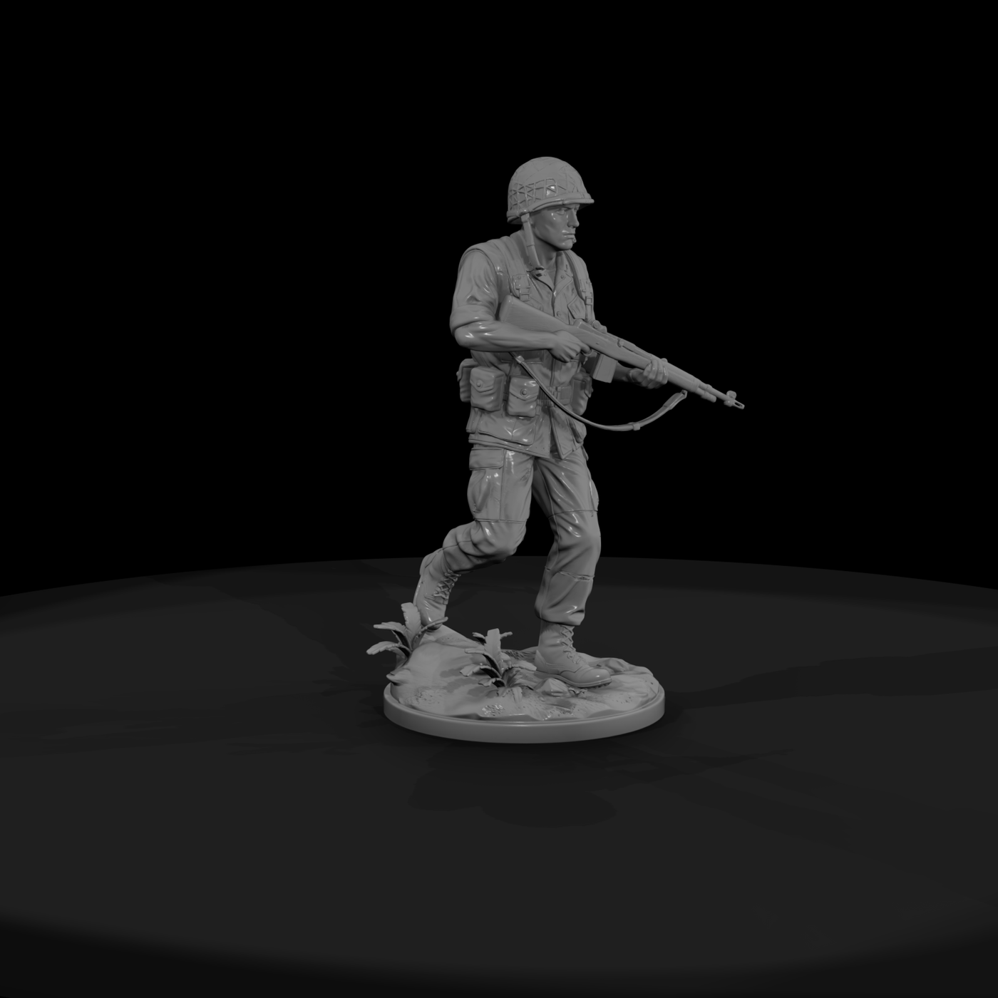 Vnh 041 United States Marine Rifleman M14