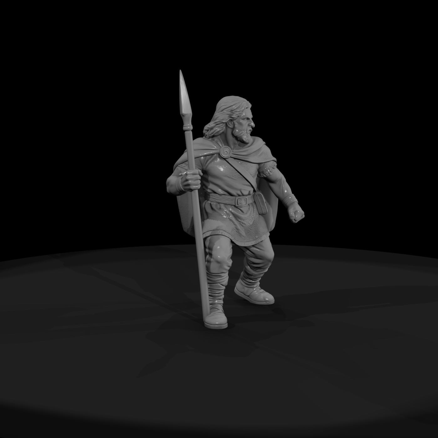 Myth 0395 Mythology Cuchulainn Miniature Figure
