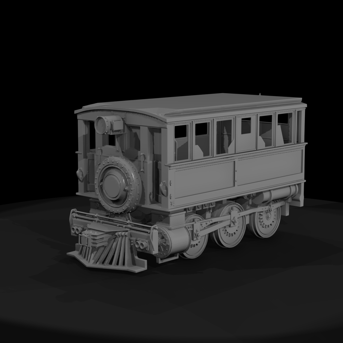 Vintage Steam Locomotive
