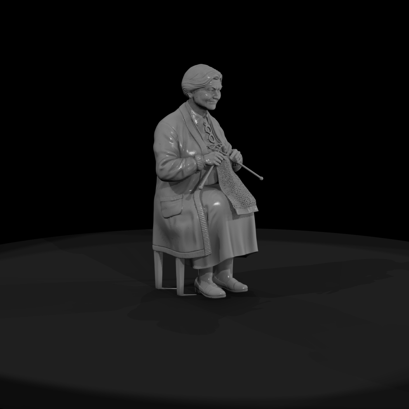 0249 Hobby Knitter Armchair
