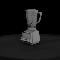 low_poly_retro_osterizer_blender_3d_model — thumbnail 5