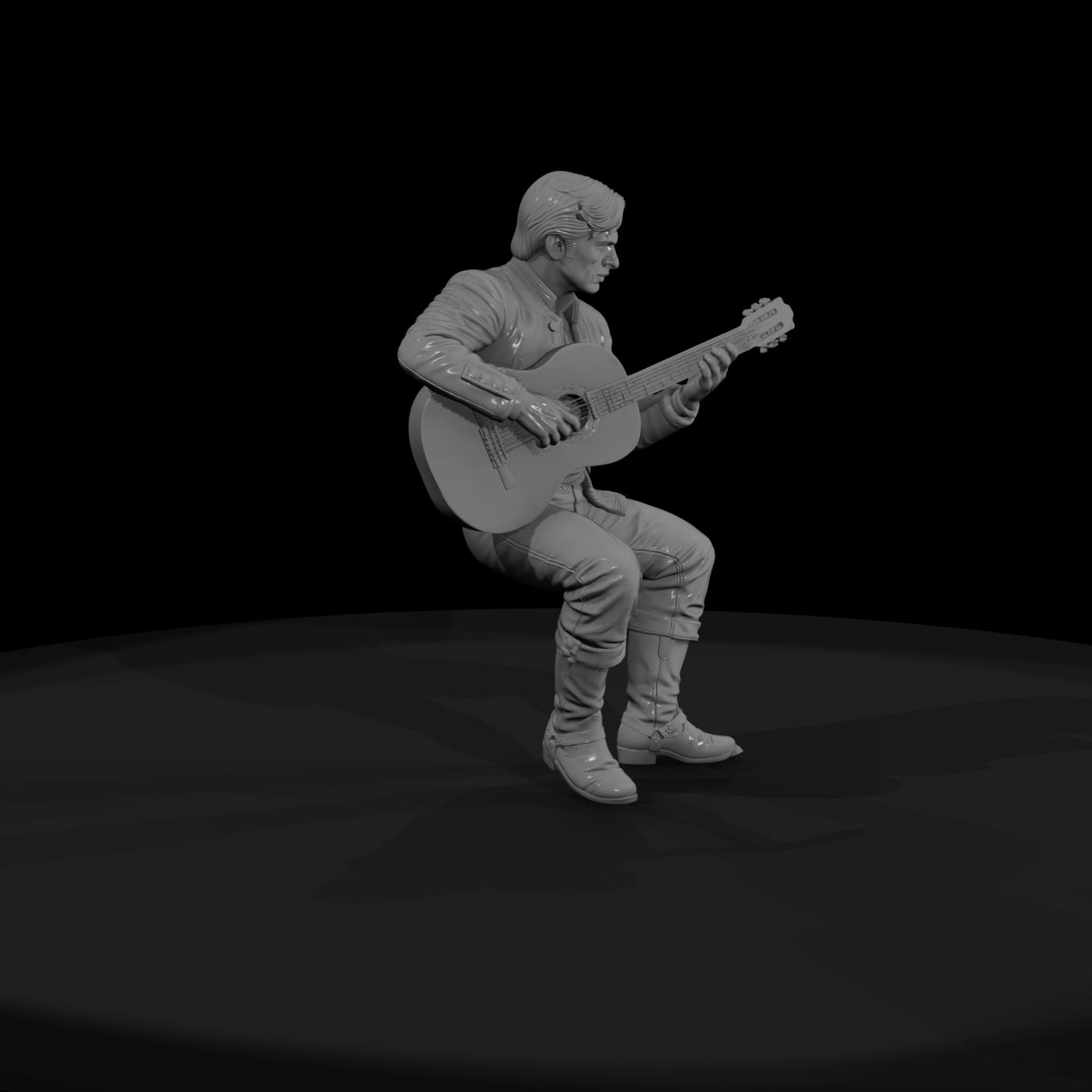 Poparc 0145 Flamenco Guitarist