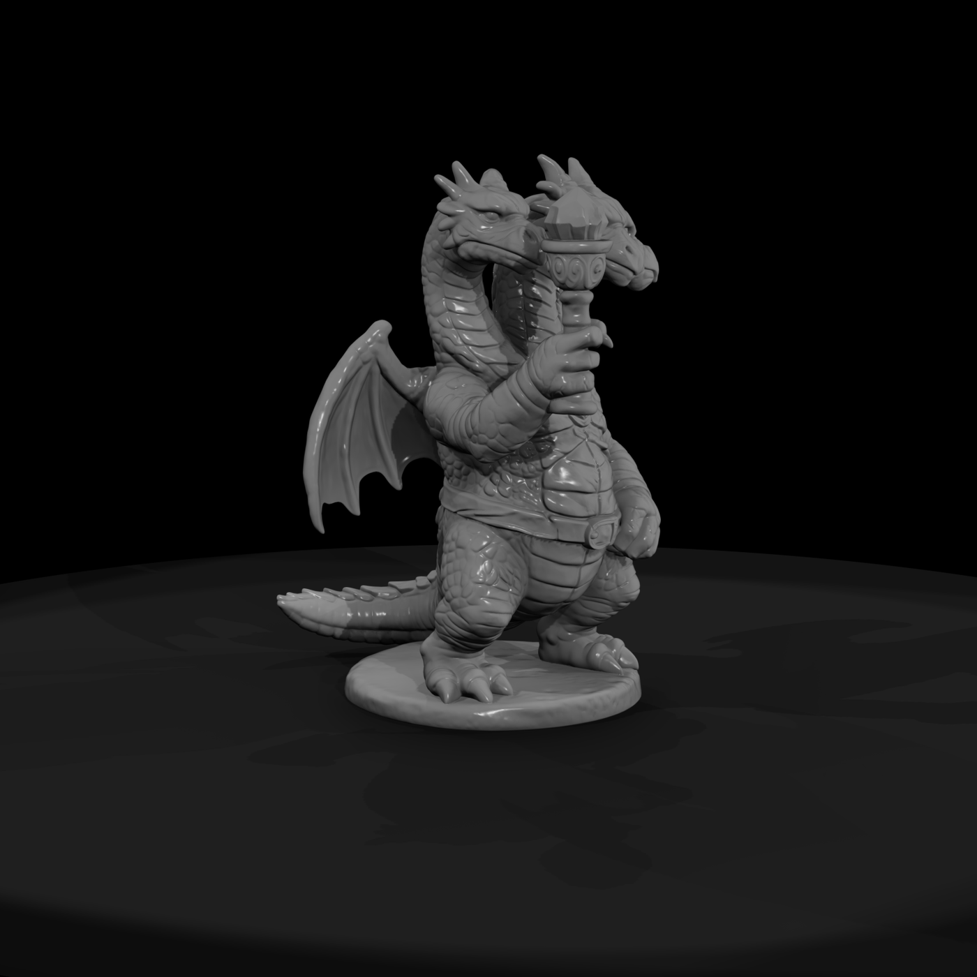 Myth 0486 Mythology Zmey Gorynych Miniature Figure