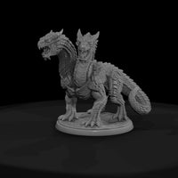 stylized-two-headed-dragon-miniature-3d-model-cimx — thumbnail 2
