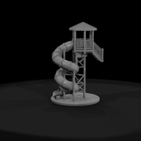 Playground Spiral Tube Slide Tower — thumbnail 3