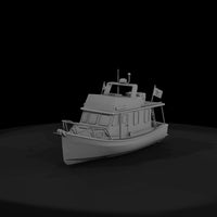 20260612-blue-white-motor-boat-reflection-c794cdad — thumbnail 2