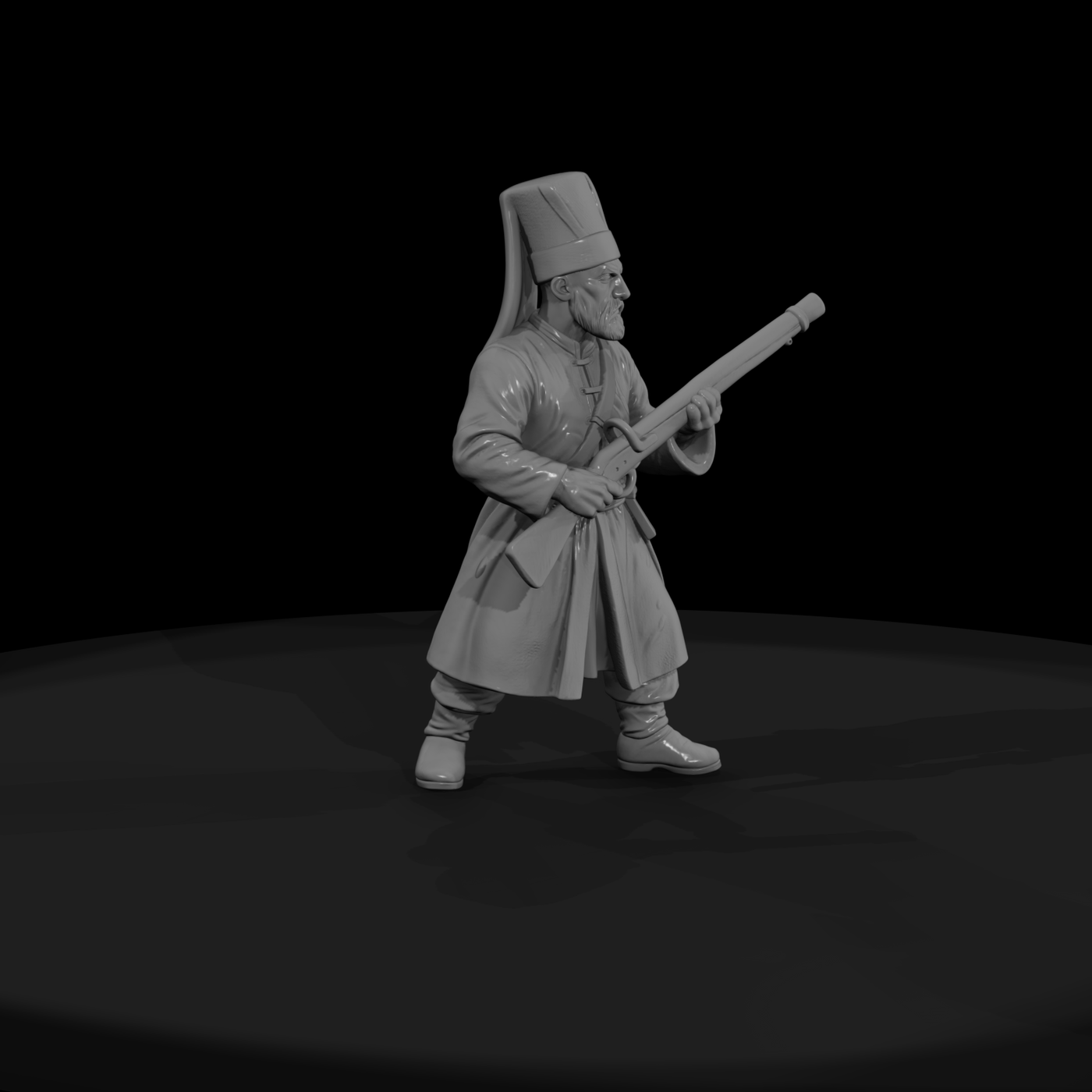 Hist 0222 Ottoman Janissary Miniature Figure