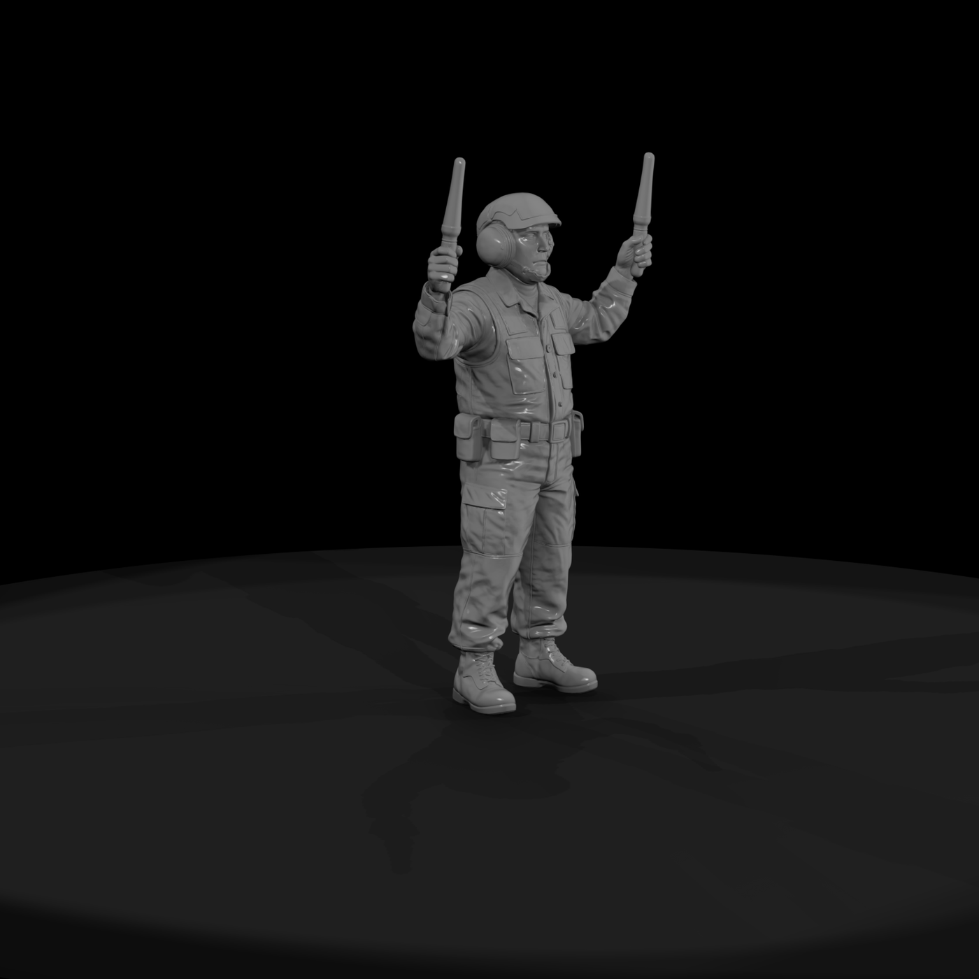 Mod Navy 034 Modern U S Navy Flight Deck Director