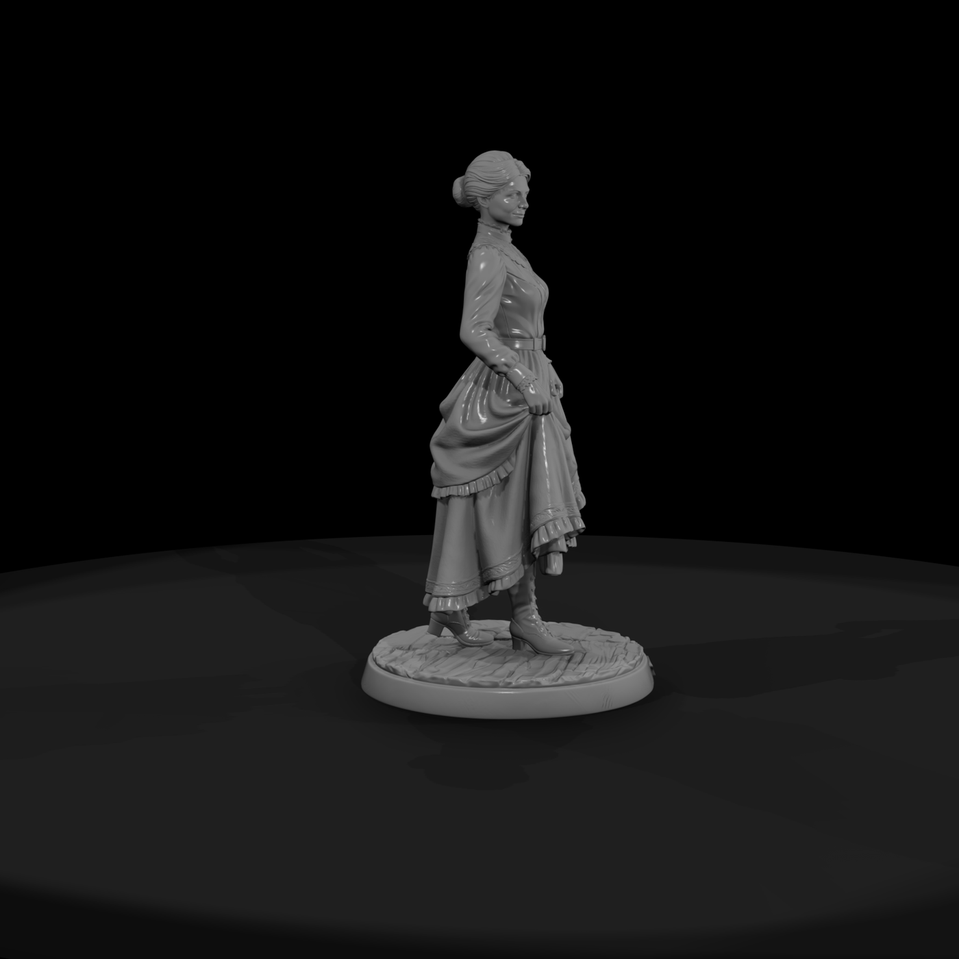 Ww 0230 Townsfolk Skirt Dancer
