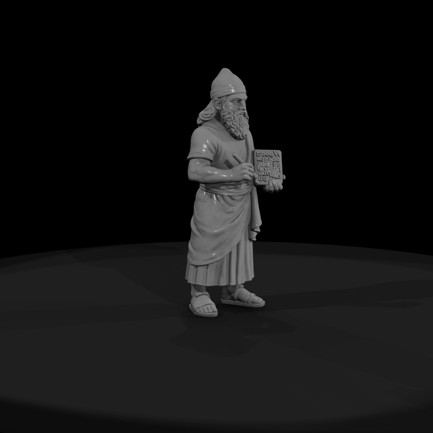 Myth 0388 Mythology Nabu Miniature Figure