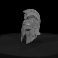 ornate-corinthian-greek-helmet-with-horse-crest-diorama-prop-213048 — thumbnail 3