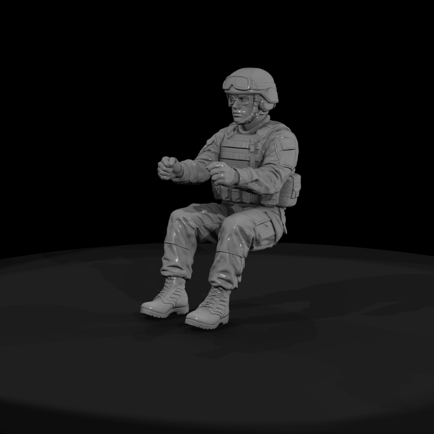 Mod Army 089 Modern U S Army Truck Driver Figure