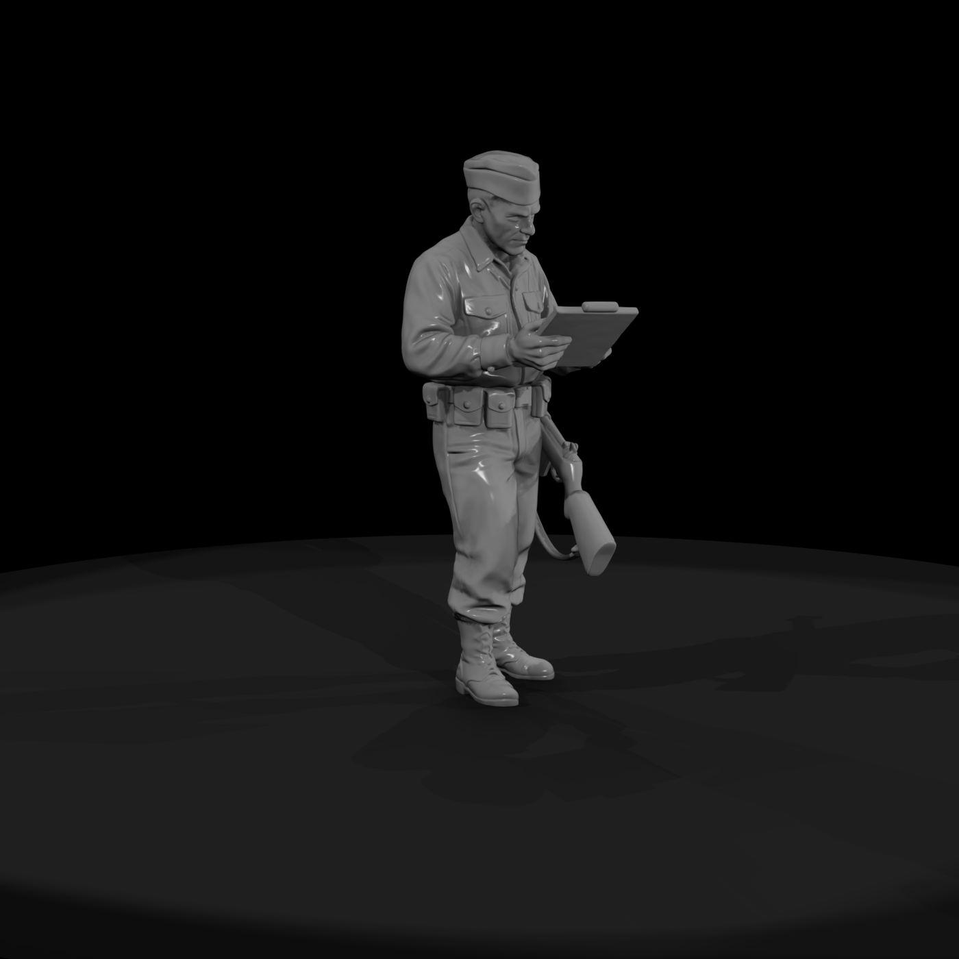 Ww2 Army 068 Wwii U S Army Scout Figure