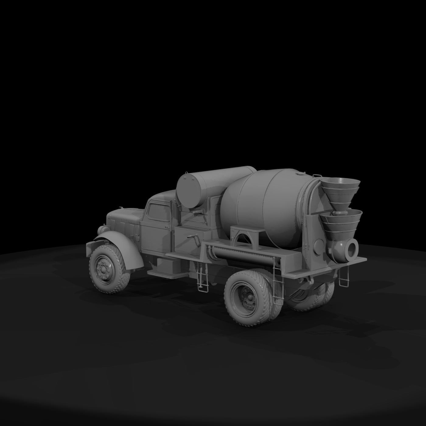 classic-cement-mixer-truck-ho-scale-diorama-vehicle-546621