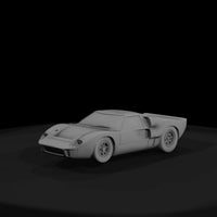 classic-gt-race-car-3d-printable-diorama-model-667269 — thumbnail 3