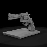ornate-engraved-revolver-decorative-miniature-for-dioramas-displays-323824 — thumbnail 3
