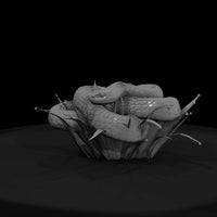 coiled-snake-on-grass-miniature-891642 — thumbnail 3